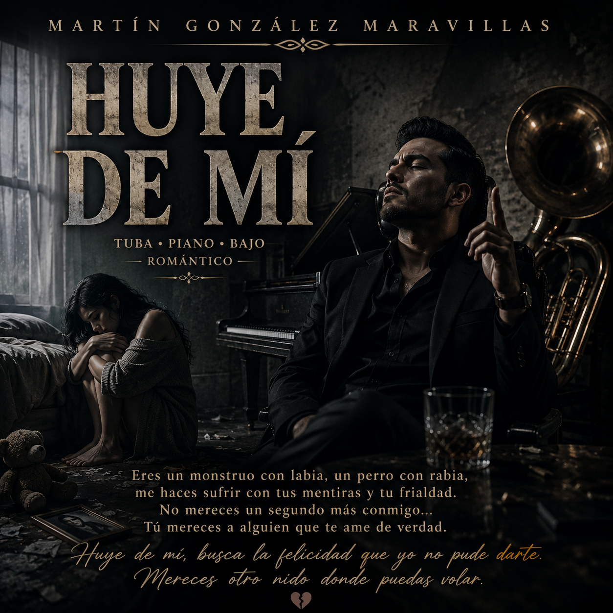 Portada de Huye de mí