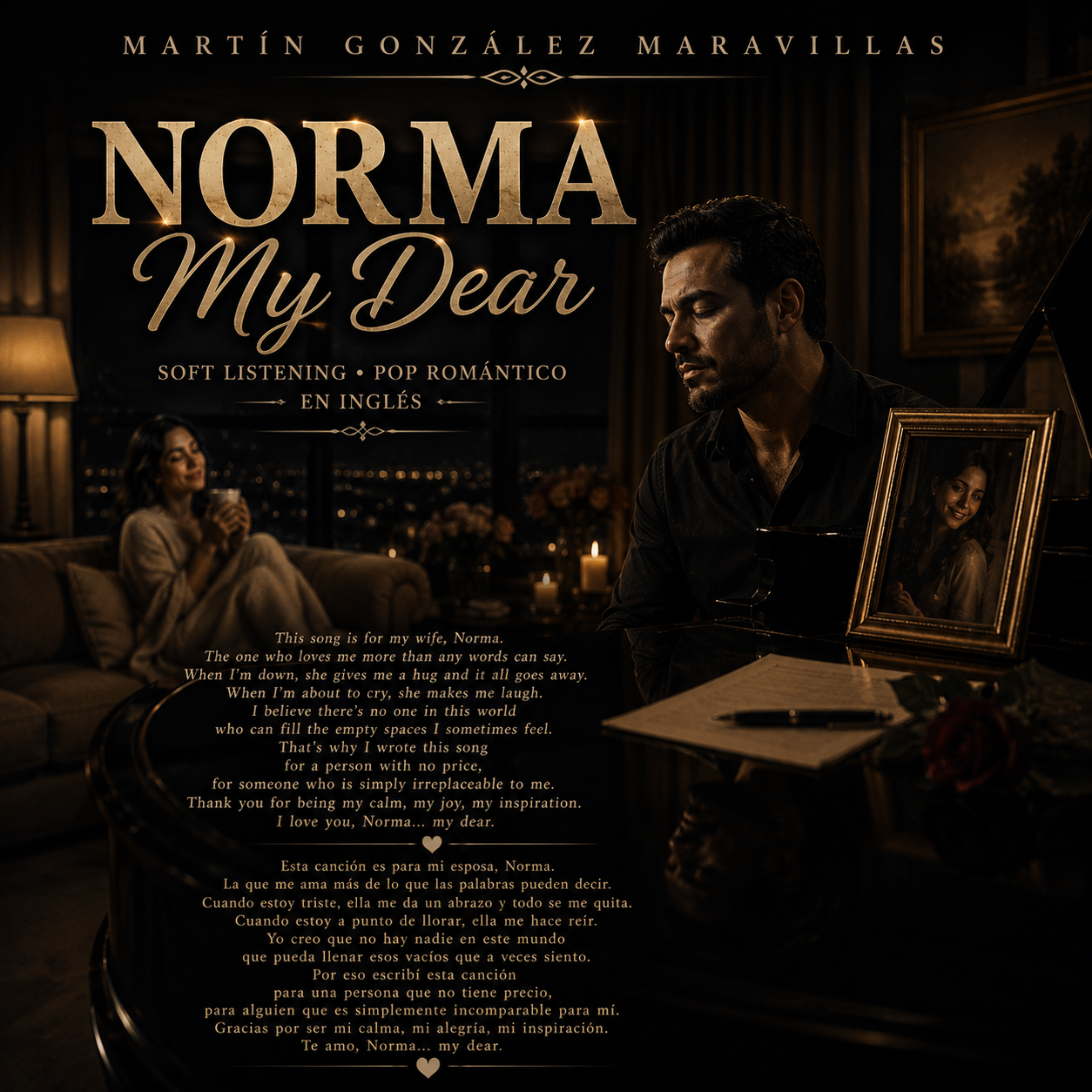 Portada de Norma My Dear